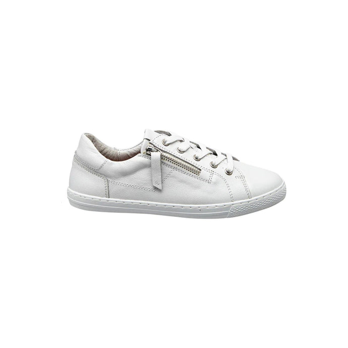 Salute Leather Sneaker - White