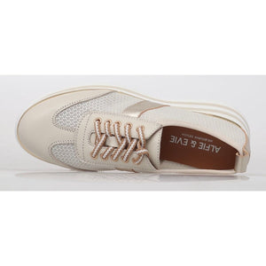 Harmony Sneaker - Cream Leather/Mesh