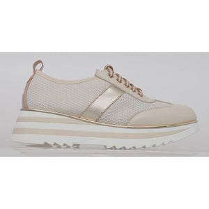 Harmony Sneaker - Cream Leather/Mesh