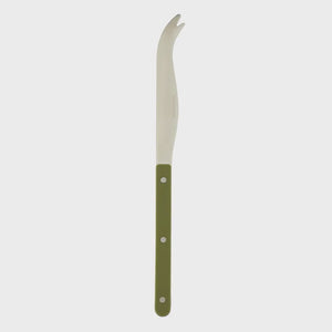 Remy Stainless Steel Cheese Knife - Olive