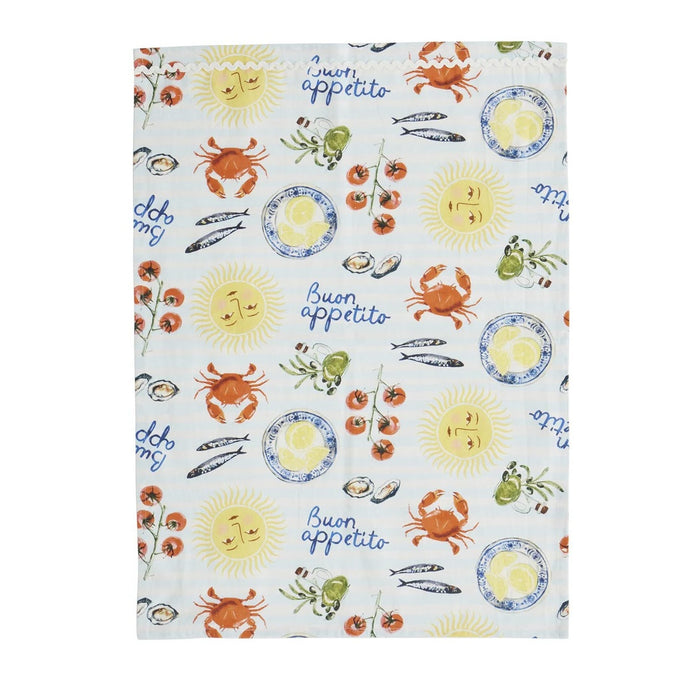 Sicily Cotton Tea Towel