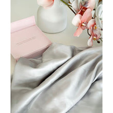 Load image into Gallery viewer, Silk Pillowcase - Silver