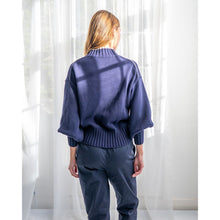 Load image into Gallery viewer, Montilla Knit - Navy/Taupe