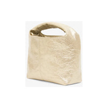 Load image into Gallery viewer, Linton Crossbody - Light Gold Crinkle