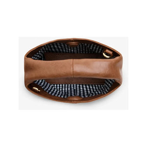 Linton Crossbody - Tan Pebble