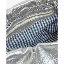 Load image into Gallery viewer, Monty Bag - Silver Crinkle