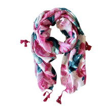 Load image into Gallery viewer, Florence Floral Autumn/Winter Scarf