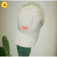 Load image into Gallery viewer, &#39;Gimme Coffee&#39; Cap - Beige/Red