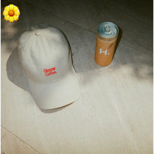 Load image into Gallery viewer, &#39;Gimme Coffee&#39; Cap - Beige/Red