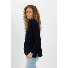 Load image into Gallery viewer, PRE ORDER - Heidi Knit Top - Navy
