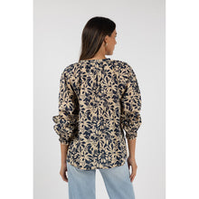 Load image into Gallery viewer, Eden Blouse - Navy Print