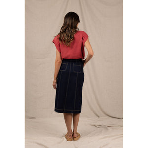 Saturn Skirt - Dark Blue