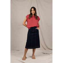 Load image into Gallery viewer, Saturn Skirt - Dark Blue