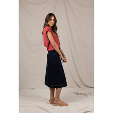 Load image into Gallery viewer, Saturn Skirt - Dark Blue