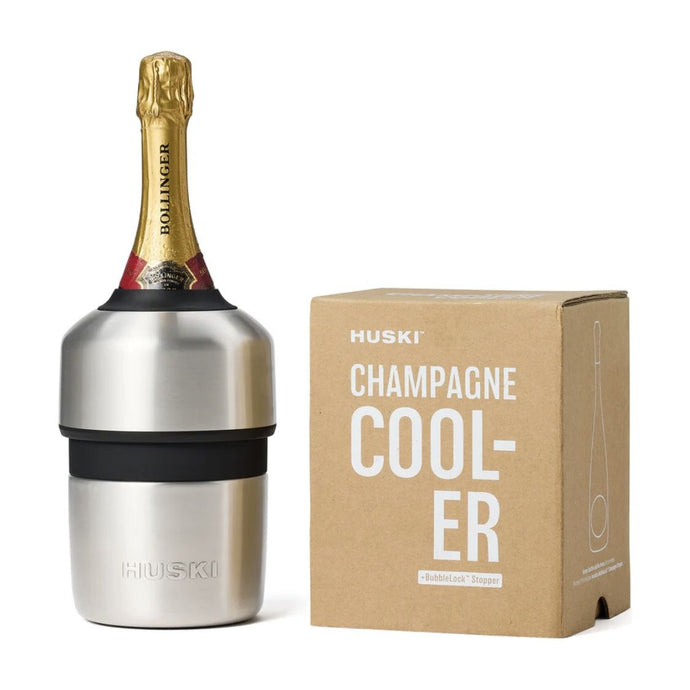 Huski Champagne Cooler - Brushed Stainless