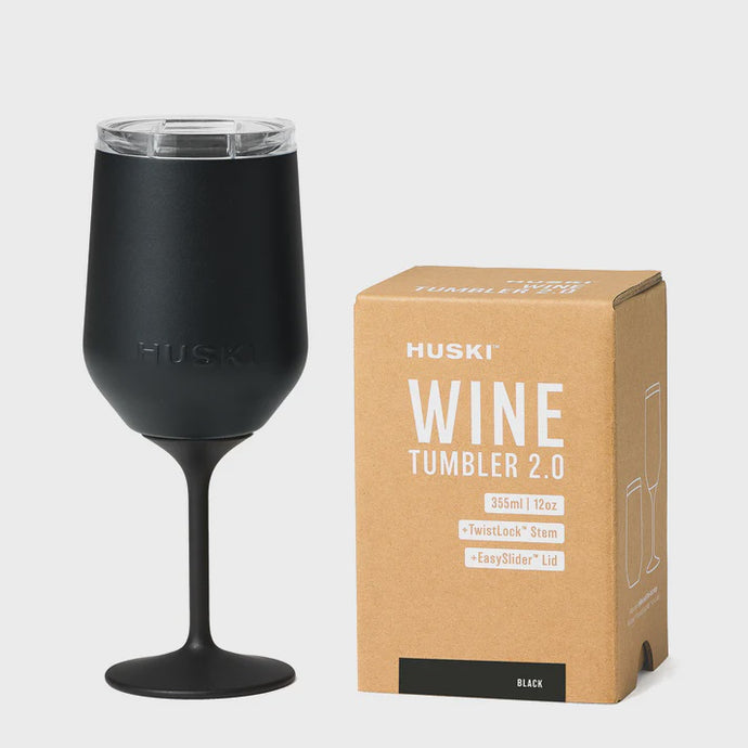 Huski Wine Tumber 2.0 - Black