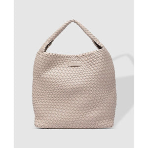 Gabby Woven Shoulder Bag - Malt