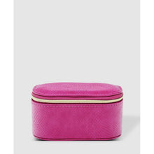 Load image into Gallery viewer, Olive Jewellery Box - Lizard Dusty Rose