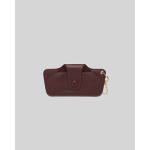 Skittle Sunglass Case - Burgundy
