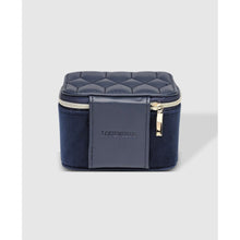 Load image into Gallery viewer, Beau Jewellery Box - Velvet Navy