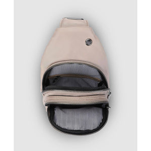 Boyd Nylon Sling Bag - Beige