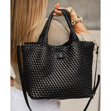 Load image into Gallery viewer, Cruiser Woven Tote Bag - Black