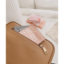 Load image into Gallery viewer, Emma Cosmetic Case - Camel