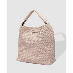 Gabby Woven Shoulder Bag - Malt