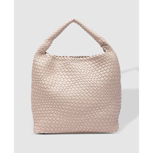 Gabby Woven Shoulder Bag - Malt