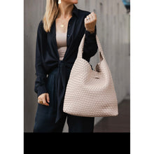 Load image into Gallery viewer, Gabby Woven Shoulder Bag - Malt