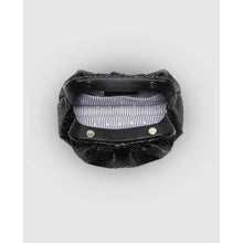 Load image into Gallery viewer, Macy Woven Clutch - Black