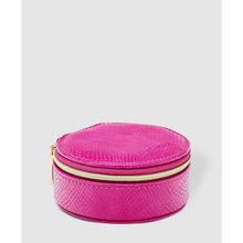 Load image into Gallery viewer, Sisco Jewellery Box - Lizard Dusty Rose