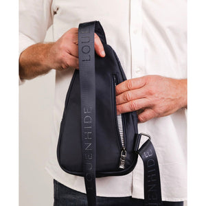 Boyd Nylon Sling Bag - Navy