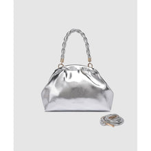 Load image into Gallery viewer, Lotus Clutch - Silver