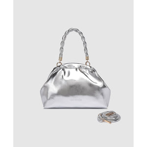 Lotus Clutch - Silver