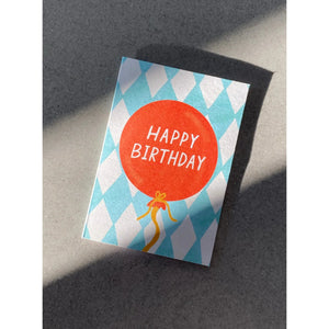 Birthday Balloon Mini Card