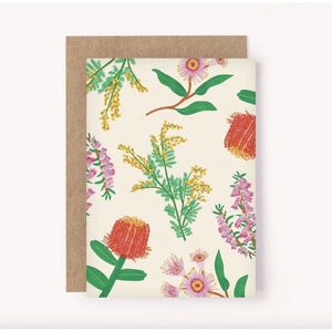 Australian Wildflower Card