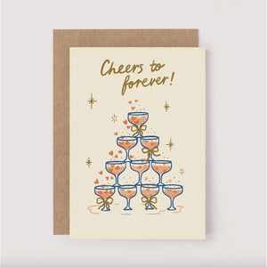 Cheers to Forever Card