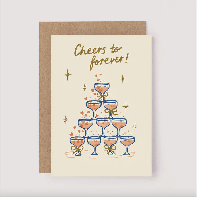 Cheers to Forever Card