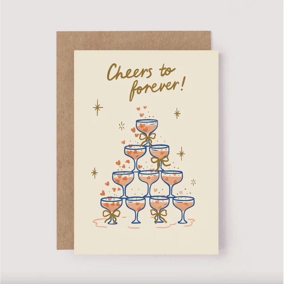 Cheers to Forever Card