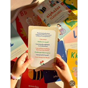 A-Z Illistrated Alphabet Flashcards