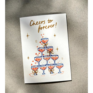 Cheers to Forever Card