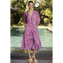 Load image into Gallery viewer, Austen Midi Dress - Lotus Pink