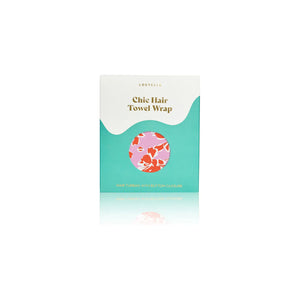 Riva Hair Towel - Hibiscus