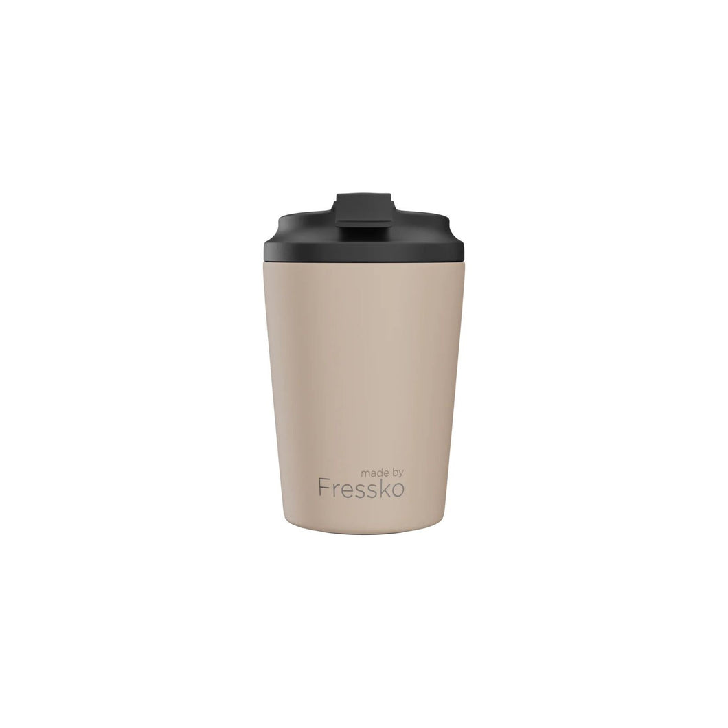 Ceramic lined Bino Reusable Cup in Oat from Made By Fressko at Little Miss Audrey