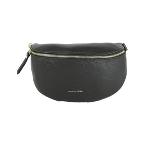 Leather Bum Bag - Noir