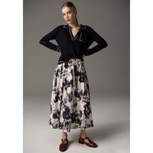 Load image into Gallery viewer, Bennet Lurex Polo Knit - Ink