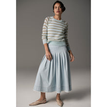Load image into Gallery viewer, Maia Stripe Knit - Blue/Khaki