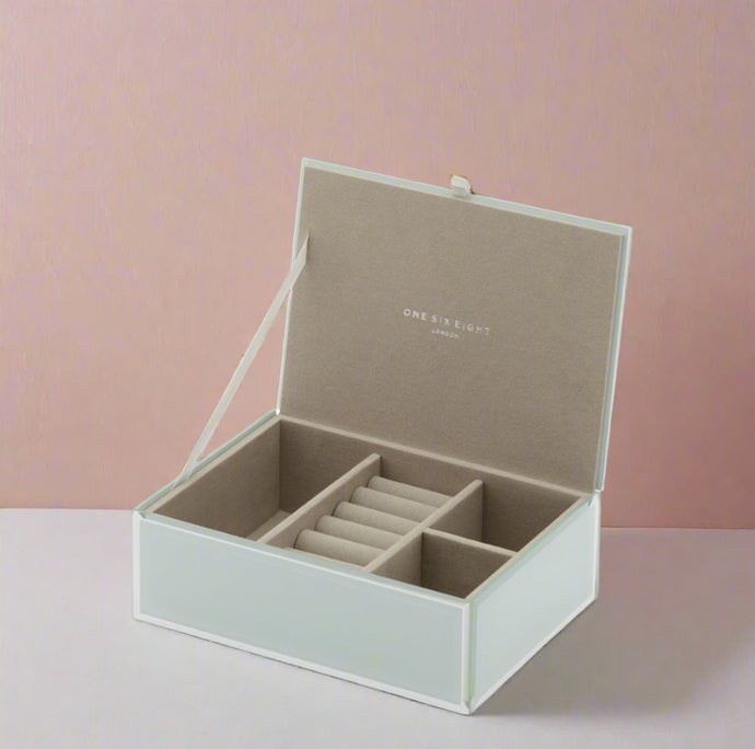 Jewellery Box - Sara Mint Medium
