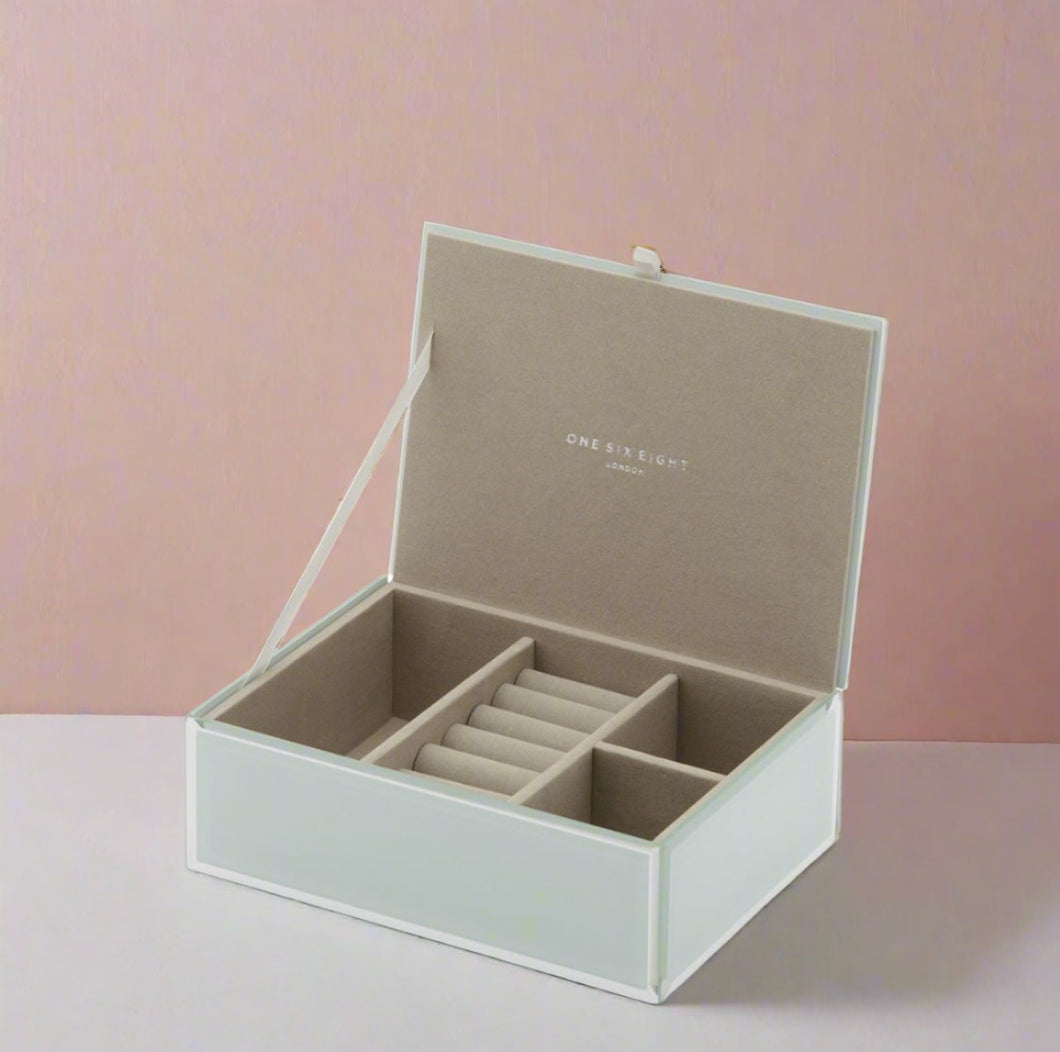 Jewellery Box - Sara Mint Medium